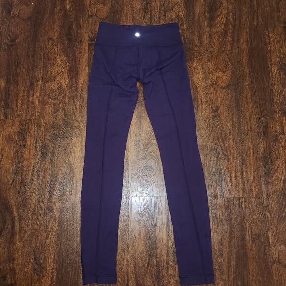 Lululemon Practice Daily Pants Leggings in Deep Zinfandel, Size 4 - Picture 9 of 12
